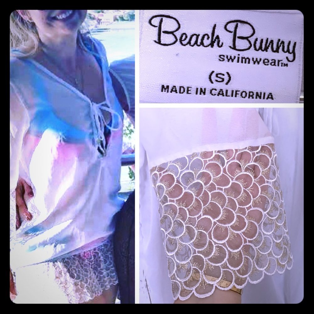 Beach Bunny swim coverup